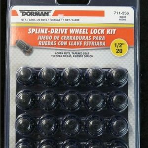 Dorman 20 Lug Nuts & Key